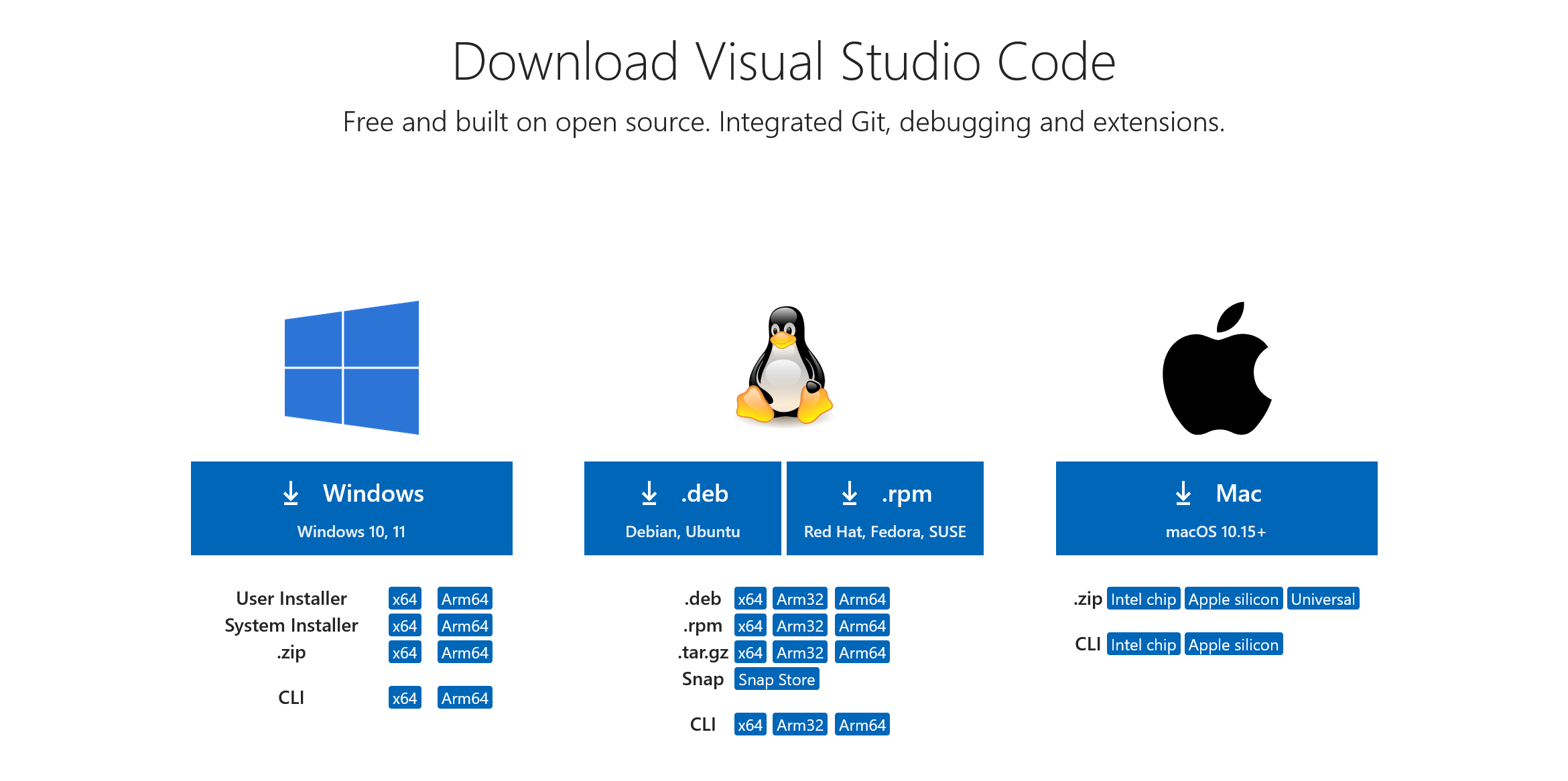 VSCodeダウンロード